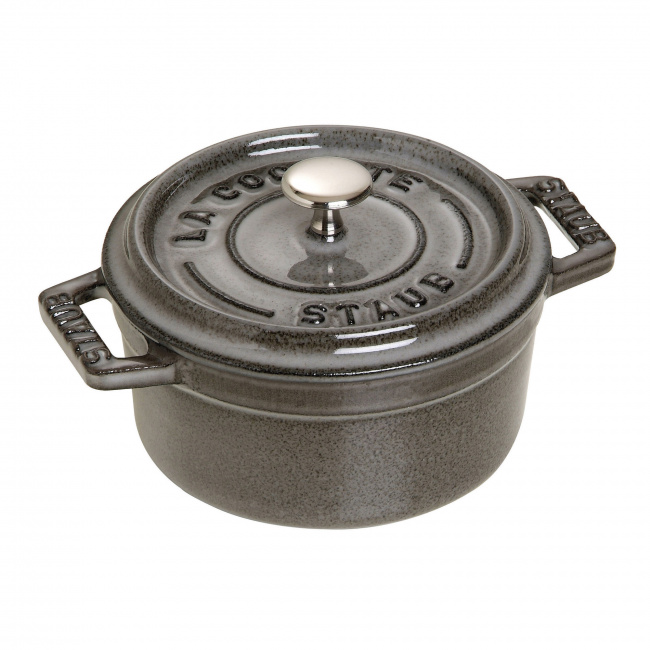 Cocotte Cast Iron Pot 250ml Graphite