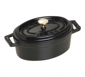 Garnek żeliwny Cocotte 10cm 250ml czarny