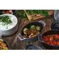 Garnek żeliwny Cocotte 10cm 250ml grafitowy - 2
