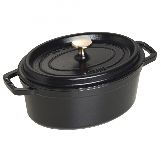 Garnek żeliwny Cocotte 23cm 2,35l czarny