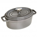 Garnek żeliwny Cocotte 23cm 2,35l grafitowy - 1