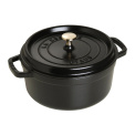 Garnek żeliwny Cocotte 24cm 3,8l czarny