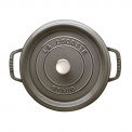 Cocotte Cast Iron Pot 3.8L 24cm Graphite - 25