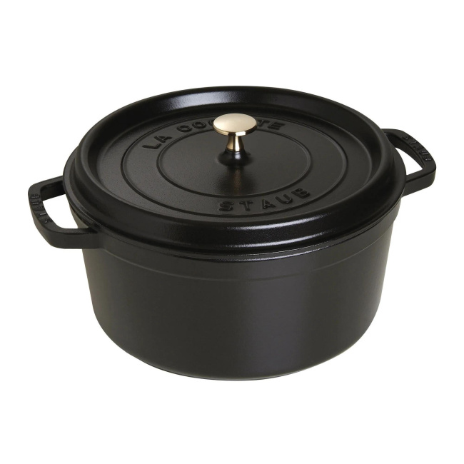 Garnek żeliwny Cocotte 28cm 6,7l czarny