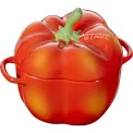 Mini Cocotte Cast Iron Pot 450ml Red Pepper - 1