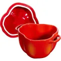 Mini Cocotte Cast Iron Pot 450ml Red Pepper - 4
