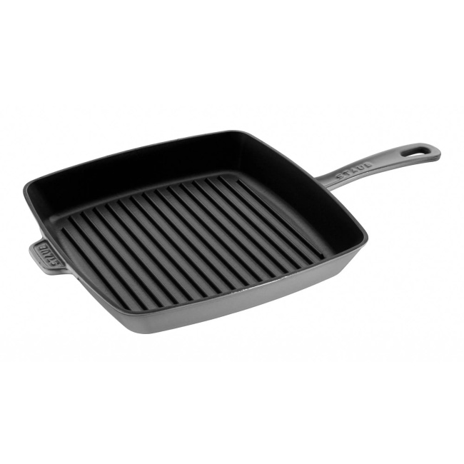 Cast Iron Grill Pan 26cm Graphite