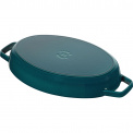 Fish-Shaped Cast Iron Pan 2.8L 32cm for Seafood - 5