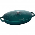 Fish-Shaped Cast Iron Pan 2.8L 32cm for Seafood