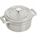 Mini Cocotte Cast Iron Pot 250ml 10cm Truffle - 1