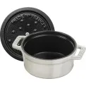 Mini Cocotte Cast Iron Pot 250ml 10cm Truffle - 6