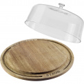 Cheese Board 32cm with Lid - 4