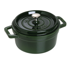 Garnek żeliwny Cocotte 22cm 2,6l zielony