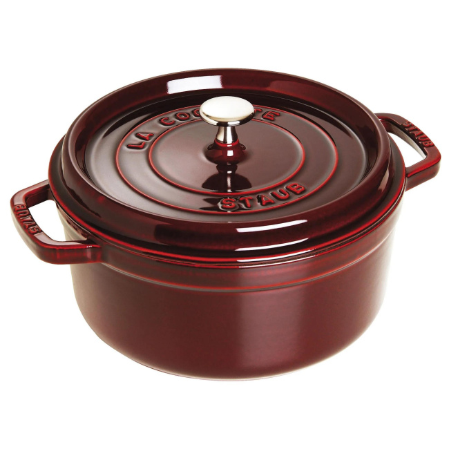 Cocotte Cast Iron Pot 5.2L 26cm Grenadine