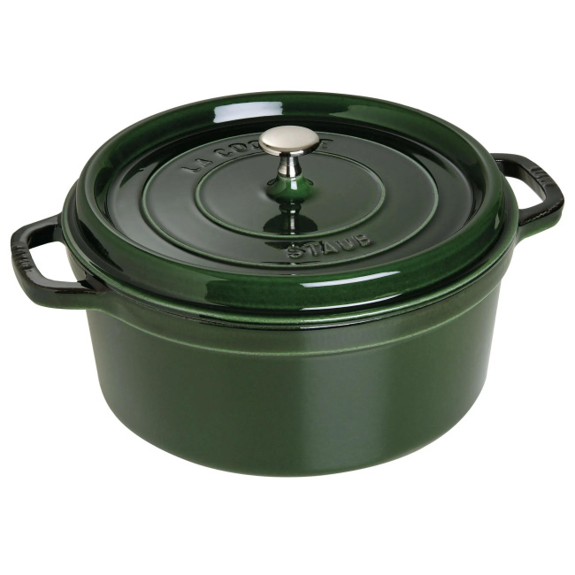Garnek żeliwny Cocotte 28cm 6,7l zielony