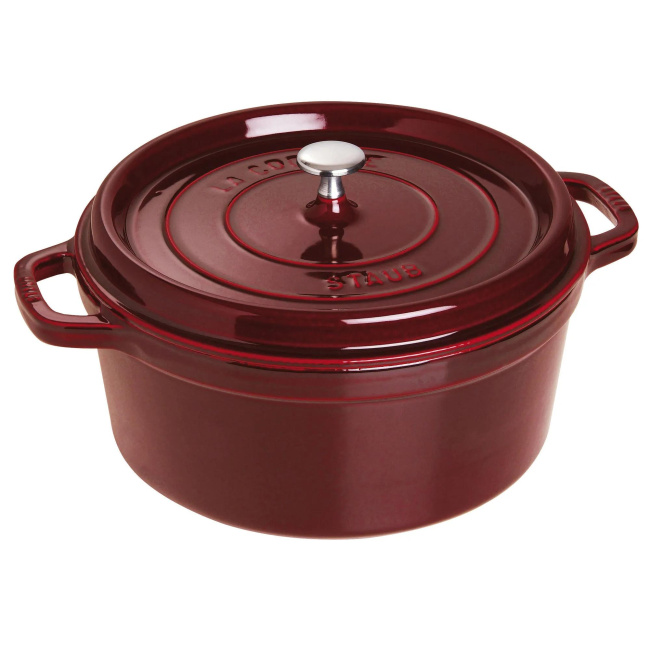 Cocotte Cast Iron Pot 6.7L 28cm Grenadine