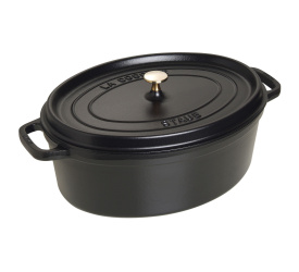 Garnek żeliwny Cocotte 8l czarny