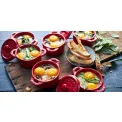 Stojak na 3 mini cocotte czarny - 3