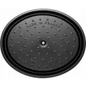 Cocotte Cast Iron Pot 600ml Black - 2