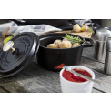 Cocotte Cast Iron Pot 1.2L 16cm Black - 4