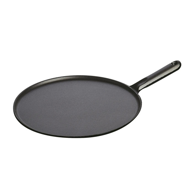 Patelnia żeliwna do naleśników 30cm czarna