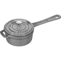 Rondel żeliwny 250ml grafitowy - 1