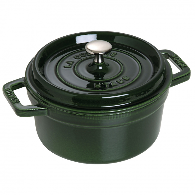 Cocotte Cast Iron Pot 2.2L Green - 1