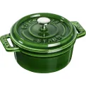 Garnek Mini Cocotte żeliwny 250ml zielony - 1