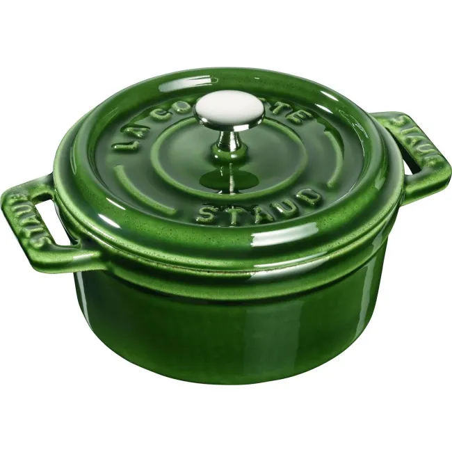 Garnek Mini Cocotte żeliwny 250ml zielony