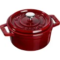 Mini Cocotte Cast Iron Pot 250ml Grenadine