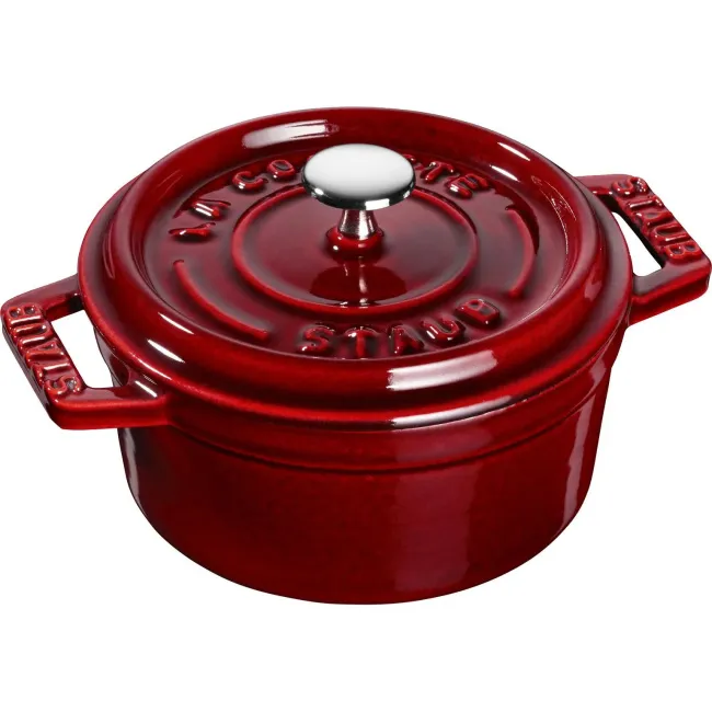 Garnek Mini Cocotte 250ml żeliwny grenadynowy