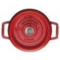 Cocotte Cast Iron Pot 1.7L 18cm Red - 11