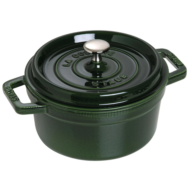 Garnek żeliwny Cocotte 18cm 1,7l zielony