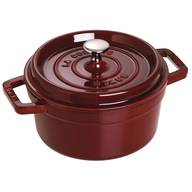 Cocotte Cast Iron Pot 1.7L 18cm Grenadine