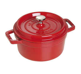 Garnek żeliwny Cocotte 20cm 2,2l czerwony