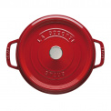Cocotte Cast Iron Pot 3.8L Red - 2