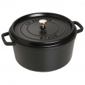 Cocotte Cast Iron Pot 8.35L 30cm Black