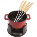 Fondue Set 10cm Red - 2