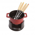 Fondue Set 10cm Red - 3