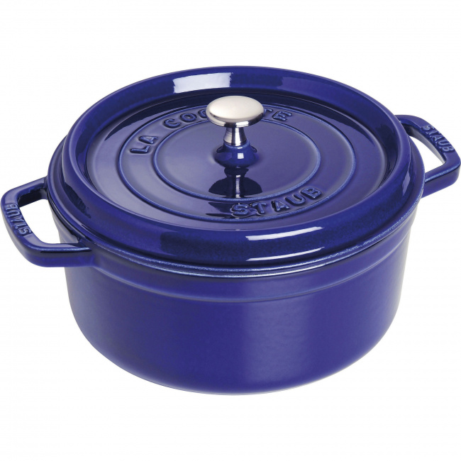 Cocotte Cast Iron Pot 3.8L Blue