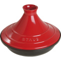 Tagine żeliwny 28cm czerwono-czarny
