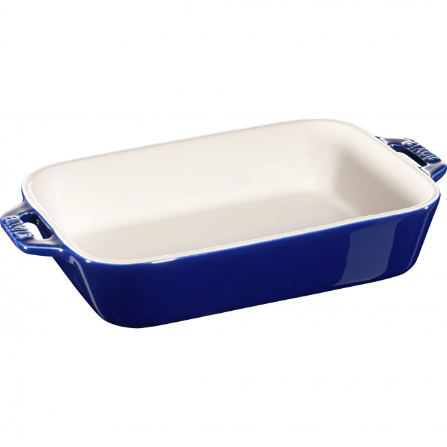 Ceramic Baking Dish 1.1L 16x20cm Blue - 1