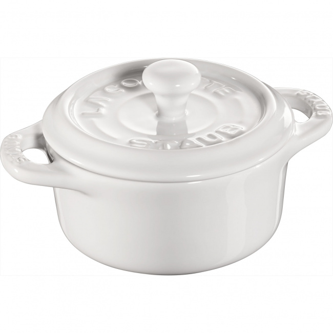 Garnek mini cocotte 200ml biały - 1