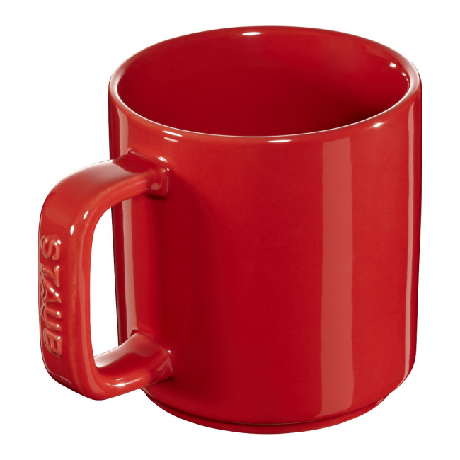 Ceramic Mug 200ml 2 pieces Red - 1