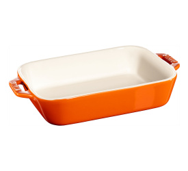 Półmisek ceramiczny Cooking 1,1l 16x20cm pomarańczowe