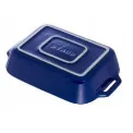 Ceramic Baking Dish 4.5L 24x34cm Blue - 3