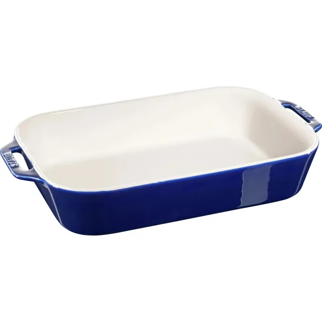 Półmisek ceramiczny Cooking 4,5l 24x34cm niebieski