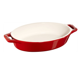Półmisek ceramiczny Cooking 400ml 22x17cm czerwony