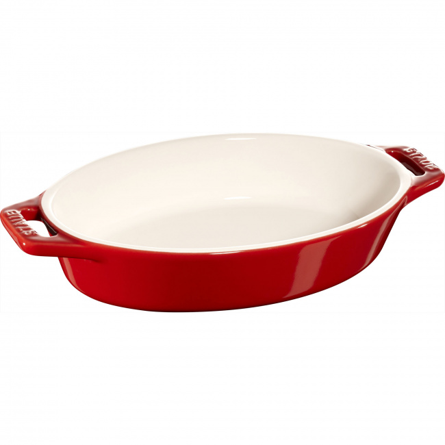 Półmisek ceramiczny Cooking 400ml 22x17cm czerwony