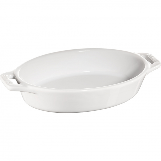 Ceramic Baking Dish 400ml White